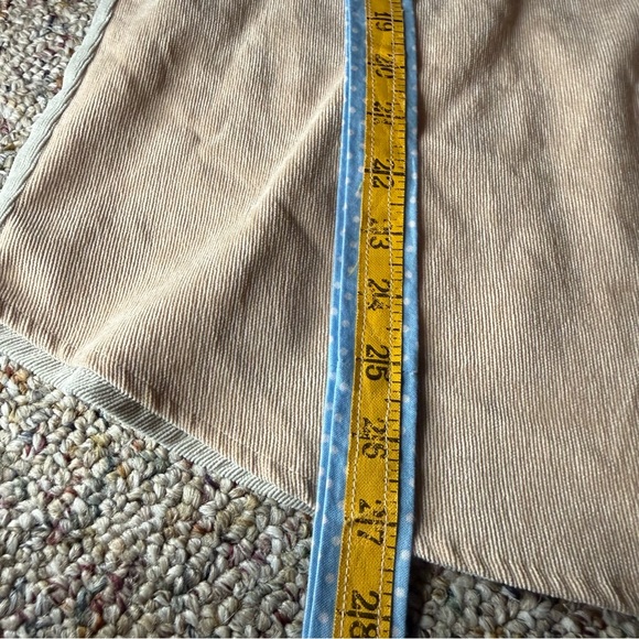 Long sleeve corduroy color block button down top large - Picture 8 of 11